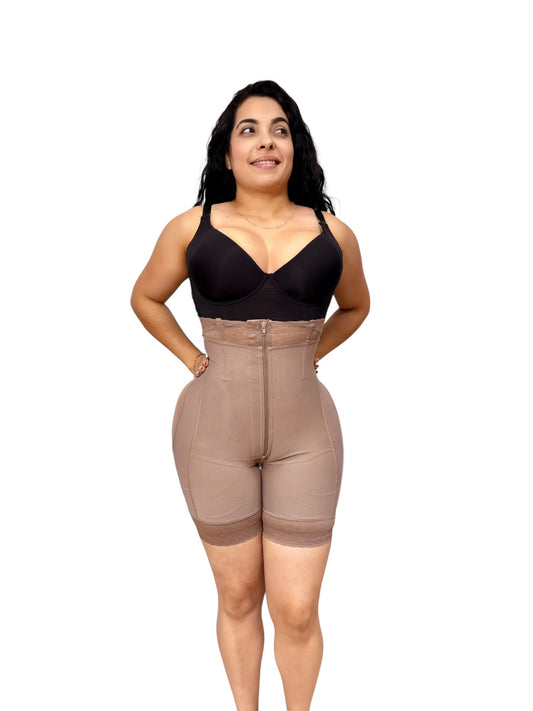 Juliette Strapless Faja – Firm Compression with Boning & Glute-Lift