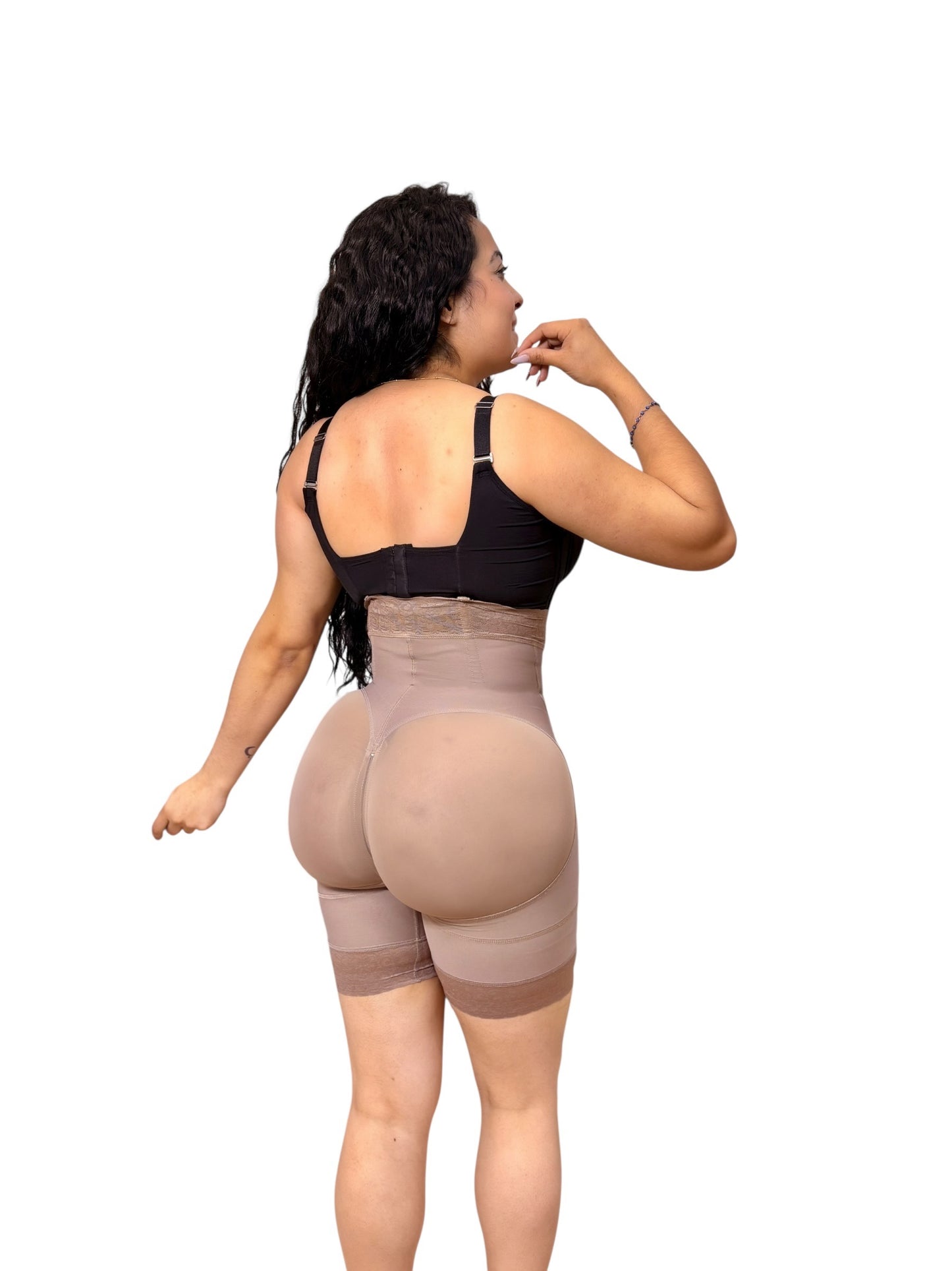 Juliette Strapless Faja – Firm Compression with Boning & Glute-Lift