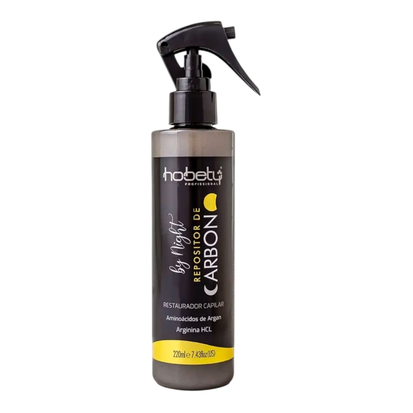 Hobety Repositor de Carbon Carbon Replacement Night Finisher – 220ml Night Repair, Porosity Control & Deep Fiber Restoration