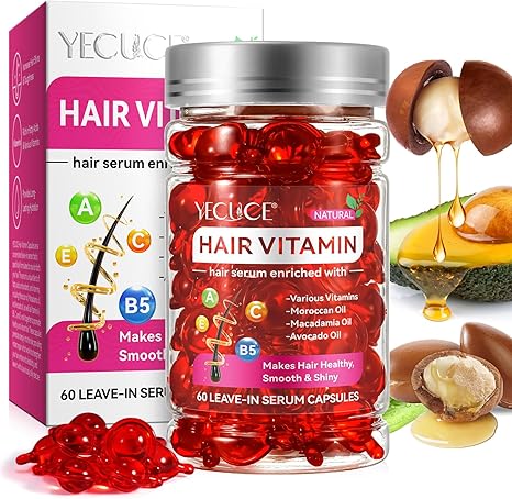 Hair Vitamin Leave-In Serum Capsules (60 ct)